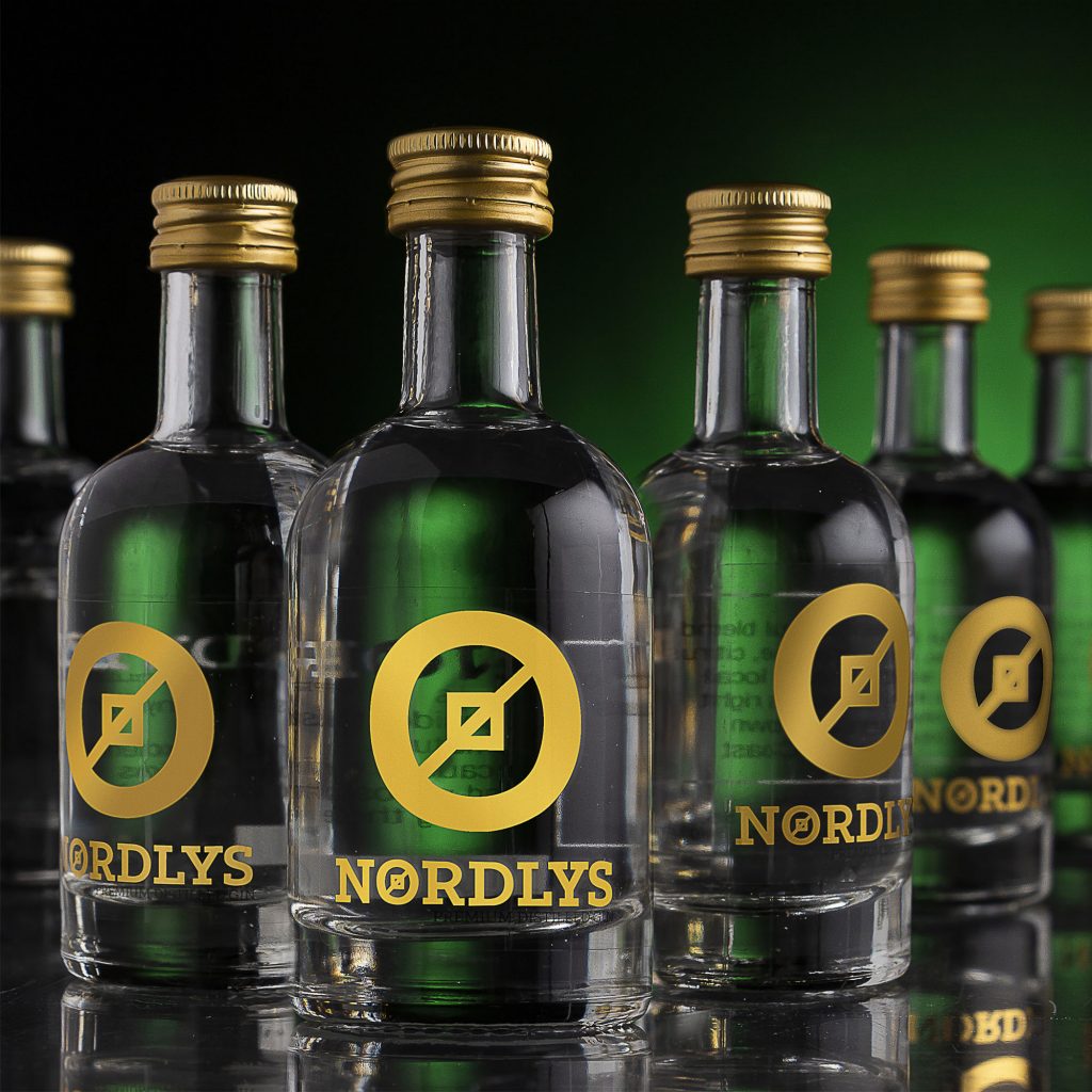 Product fotografie Nordlys gin